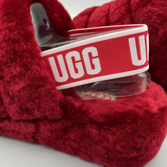ugg red ribbon